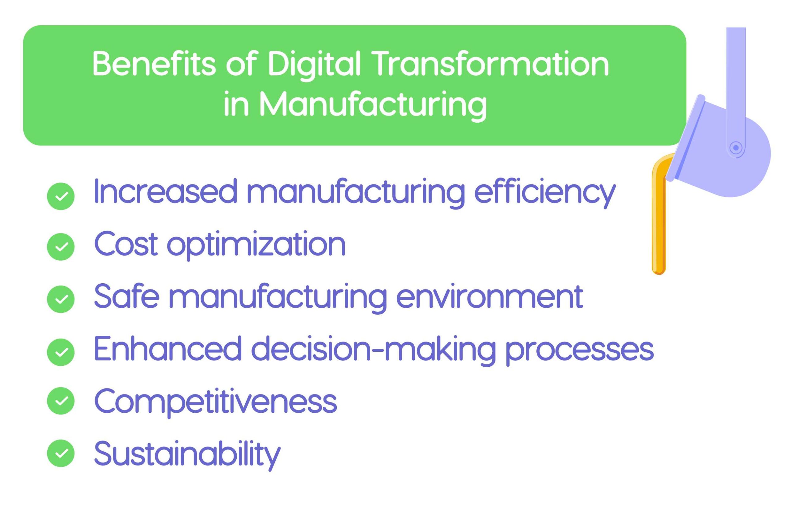 benefits of digital transformation in manufacturing