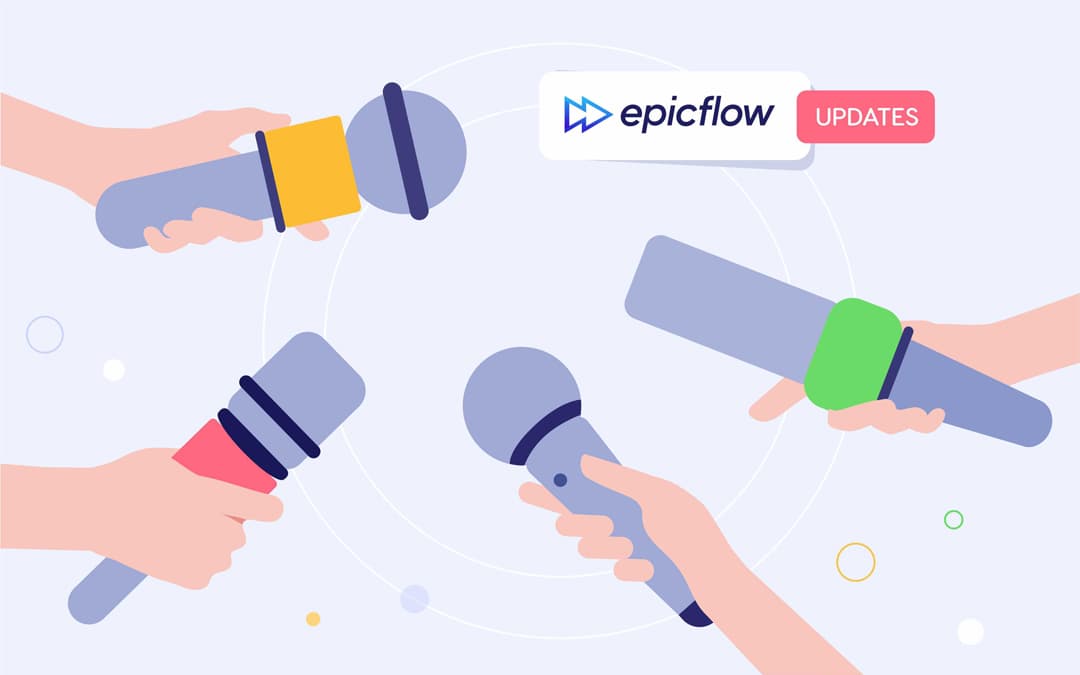 Epicflow Spring Updates: Task Completion, Personal Task List, Booking ID, Multi Assignment, Timesheet Filters, and more